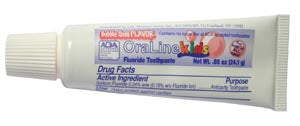 Bubble Gum Flavor Fluoride Toothpaste - 0.85 oz Tube 42112