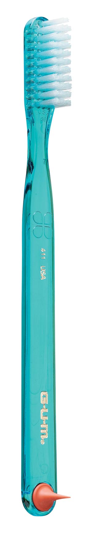 Toothbrush, Classic, Soft Bristles & Tip, Full Head, 1 dz/bx 411PC