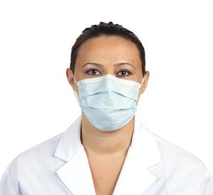 Ear Loop, Blue Face Mask, 40/bx