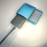 Cushion Device, Blue-Small, Adjustable to Fit All 0-1 Sensors, 50/bx BWES