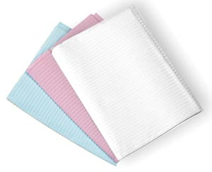 Crosstex | Towel, Econoback 2-Ply Paper, Poly, 19" x 13", 400/cs | WEXBLT