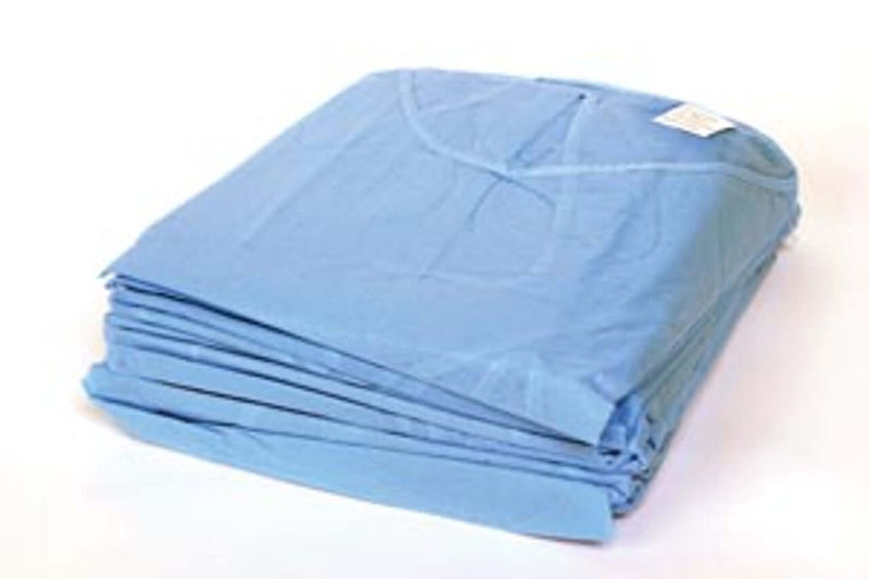 Isolation Gown, Regular, Blue, 10/bg, 5 bg/cs 8023