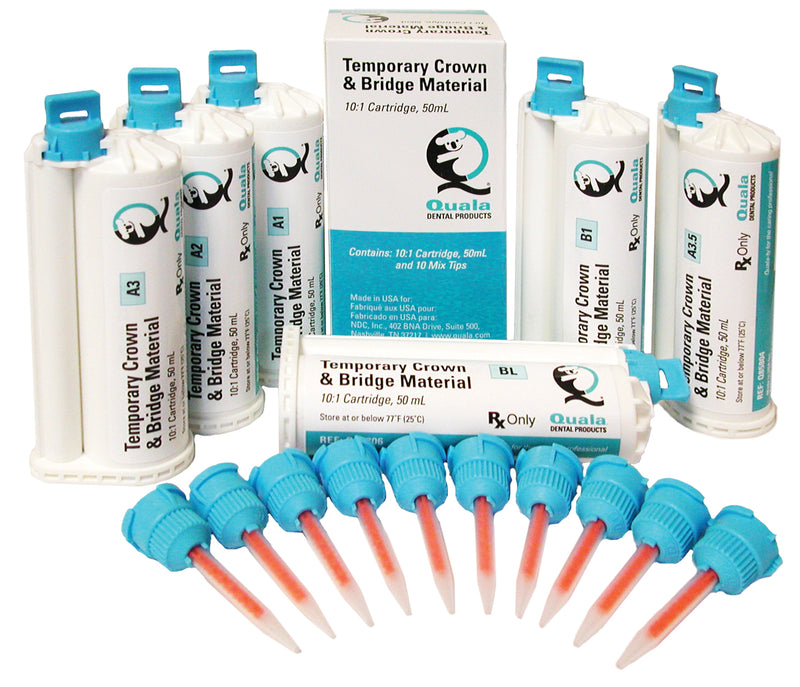 Shade A1, 10:1 ratio, 50 mL cartridge + 10 tips/bx Q85801