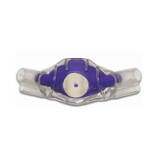 Accutron ClearView Single-Use Pediatric Nasal Hood – Blue Raspberry 12/PK