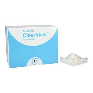 Accutron ClearView Single-Use Adult Nasal Hood – Blue Raspberry 12/Pk