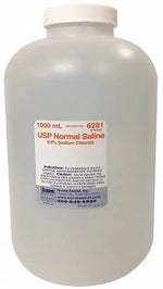 Nurse Assist Irrigation Sodium Chloride Saline 0.9% - 1000 ml bottle