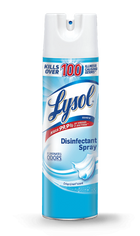 Lysol | Lysol Disinfectant Spray, Crisp Linen, 228oz (12X19oz) | LYSOL-CRISP-12