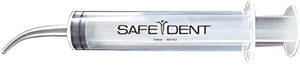 Safe-Dent Disposable 12ml Utility Syringe Curved, Ungraduated | SurgiMac Dental Supply