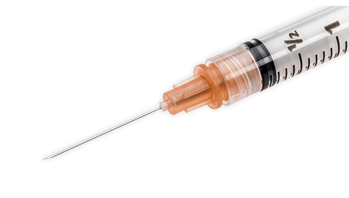 3 mL BD Integra Retracting Safety Syringe with 25 G x 1 Needle | SurgiMac Dental Supply