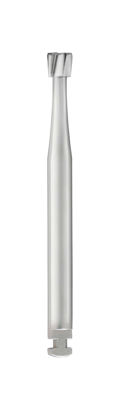 SS White RA #38 inverted cone carbide bur for slow speed latch, pack of 10 burs