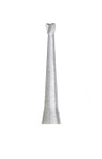 Miltex RA #35 Inverted Cone Carbide Bur, pack of 10 burs