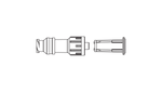 BD SmartSite 2000E Needleless Connector Negative Displacement Valve for IV Therapy, Monoport & Tri-port 2000E-1