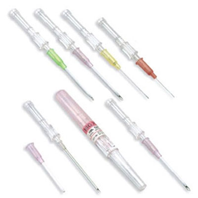 Safelet I.V. Catheter - 20 gauge x 1.25", 50/Bx. Pink Hub, Latex free