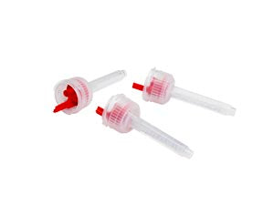 Genie RED Mixing Tips - Re-designed for New Type Cartridges, 50/Box 72101