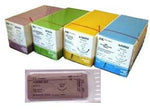 Absorbable Suture with Needle Plain Gut P-3 3/8 Circle Precision Reverse Cutting Needle Size 4 - 0 | SurgiMac Dental Supply