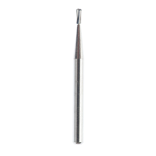 Defend FG #330 SS (short shank) Pear shaped Carbide Bur, clinic pack of 100