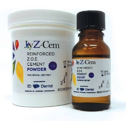 Joy Z-Cem Zinc Oxide Eugenol Reinforced Cement Kit | SurgiMac Dental Supply