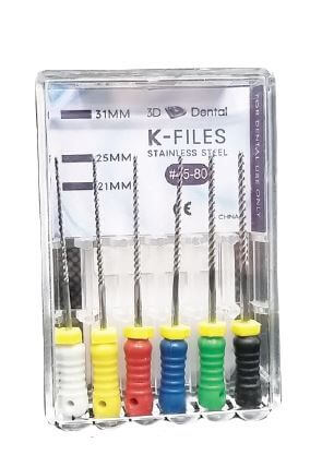 Stainless Steel K-File | SurgiMac Dental Supply