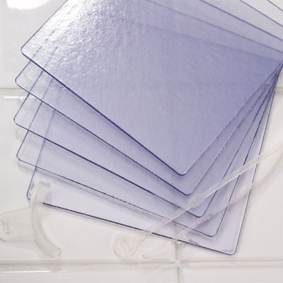 ProForm Dual Laminate (E-Gasket), 5" x 5" .120 (3mm) thick, Clear 12/Box