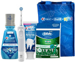 Oral-B Kids Toothbrush 6+ Electric Pro 300 Vitality Set with Crest Toothpaste, Mouthwash & Floss 80711886