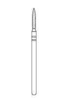 Premier Laboratory HP Diamonds #X265.10 Flame Coarse Grit Laboratory HP