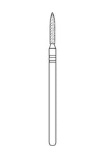 Premier Laboratory HP Diamonds #X265.10 Flame Coarse Grit Laboratory HP