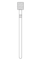 Premier Laboratory HP Diamonds #X580.6 Flat End Cylinder Fine Grit Laboratory