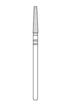 Premier Laboratory HP Diamonds #X703.12 Flat End Taper Coarse Grit Laboratory