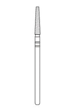 Premier Laboratory HP Diamonds #X703.12 Flat End Taper Coarse Grit Laboratory