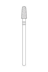 Premier Laboratory HP Diamonds #X776.9 Round End Taper Fine Grit Laboratory HP