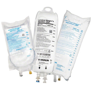 Replacement Preparation Lactated Ringer's Solution IV Solution Flexible Bag 500 mL