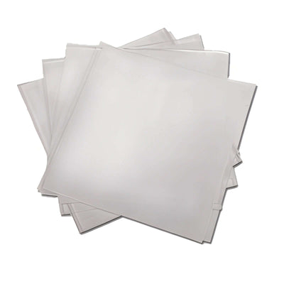 Lapiss .040 Soft EVA Tray Material 5" x 5" 25/Pk. Soft, clear