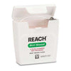 REACH Dental Floss, Mint Waxed, Trial Size, 5 yds, 144/cs
