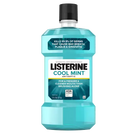 Cool Mint Listerine Mouthwash 1.5 Liter Bottle. Listerine was shown
