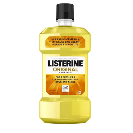 Listerine Antiseptic Mouthwash, Original 1.5 Liter, 6/cs