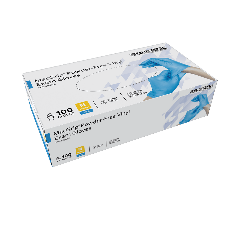 Vinyl Exam Glove MacGrip: Affordable Hand Protection - SurgiMac 3116-S