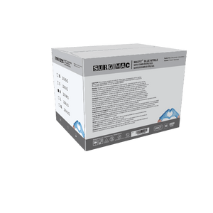 Nitrile Exam Gloves MacFit by SurgiMac | Blue | 200 Count 2215-XS