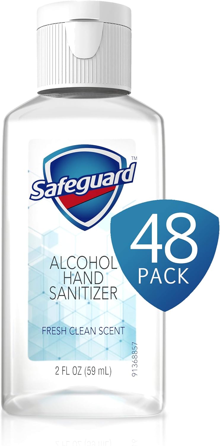 Safeguard Professional Hand Sanitizer, Liquid, 2oz, 48/cs 3700074439