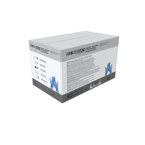 Nitrile Exam Gloves MacSoft by SurgiMac | Blue | Chemo Tested | 300 Count 6116-S