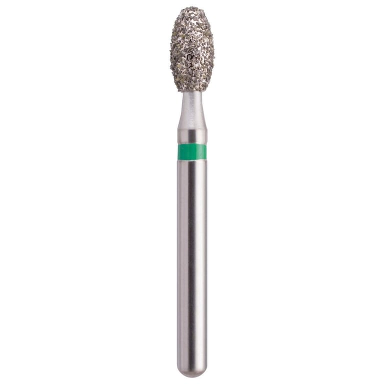 MARK3 Blue Streak FG #379.023 Coarse, Egg Diamond Burs, 5/Pk