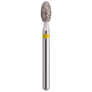 MARK3 Blue Streak FG #379.023 Extra Fine, Egg Diamond Burs, 5/Pk