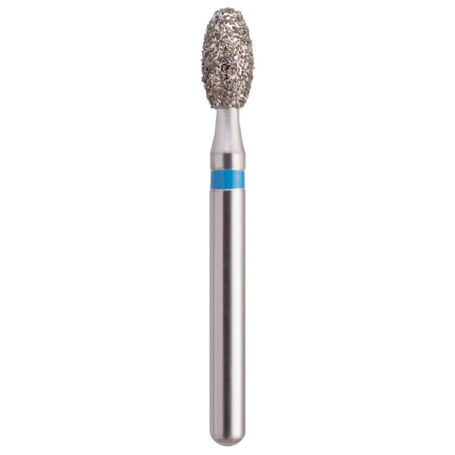 MARK3 Blue Streak FG #379.023 Medium, Egg Diamond Burs, 5/Pk