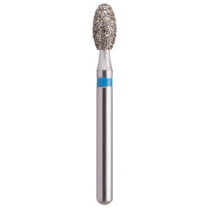 MARK3 Blue Streak FG #379.023 Medium, Egg Diamond Burs, 5/Pk