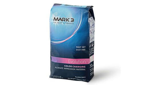Mark3 Evolution Color Changing Alginate Dust Free Fast Set 9015
