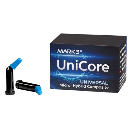 MARK3 UniCore Universal Micro-Hybrid Composite Unidose, A1, 20/Pk