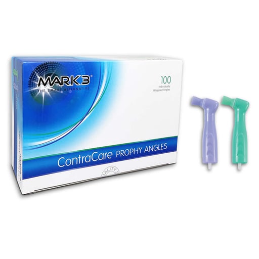 MARK3 | MARK3 ContraCare Disposable Prophy Angle, Soft 105-Degree, 100/Box | 242-100