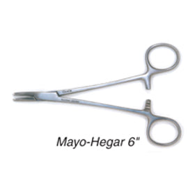 SurgiMac | 6" Needle Holder, Mayo, Hegar, Stainless Steel, Eco Series, 1/Pk | 15-2515-E