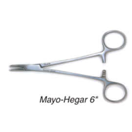 SurgiMac 6" Needle Holder, Mayo Hegar, Stainless Steel, Eco Series, 1/Pk | SurgiMac Dental Supply