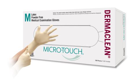 Ansell Micro Touch Dermaclean Latex Exam Glove | 3180-1-XS-100bx | Ansell | SurgiMac