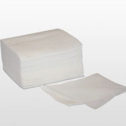 Dry Washcloth, 12" x 13", White Spunlace, 50/pk, 20pk/cs